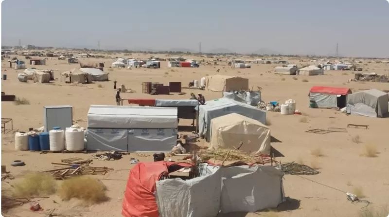 مخيمات للنازحين - اليمن